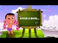 English Nursery Rhymes - After a Bath - Animated / Cartoon Songs For Kids