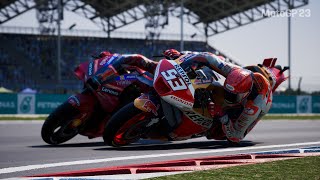 Motogp 2023 Malaysian Grand Prix Last 4Lap Repsol Honda-Marc Marquez-93 Mtogp23 120%Ai