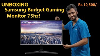 Samsung Budget Gaming Monitor (Unboxing and Overview) Model Number: LS24R350FHWXXL