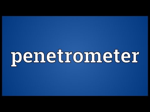 Header of penetrometer