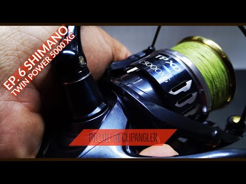 I miei mulinelli da SPINNING - Ep.6 - SHIMANO TWIN POWER 5000 XG JAPAN spinning reel - clipangler