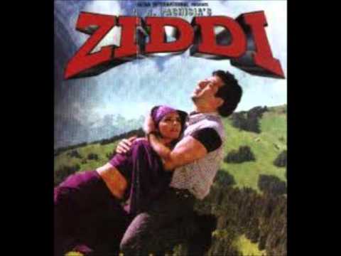 Hindi song on flute - from Ziddi (hum-tumse)