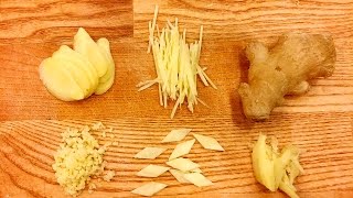 5 Ways to Cut Ginger for Chinese Cooking by CiCi Li 5 Ways to Cut Ginger for Chinese Cooking by CiCi Li