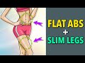 30-Min Flat Belly & Slim Legs, No Jumps - The Ultimate Standing Abs Workout