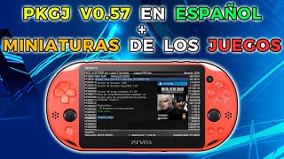 Ps Vita - Pkgj V0.57 En Español Covers