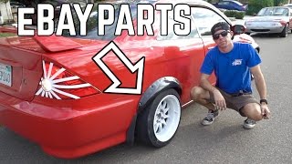 Honda Civic Fender Flare Install!