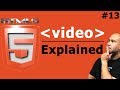 How To Embed Video in HTML - Video Tag Explained - Tutorial for Beginners