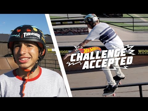 Boardslide The Long Rail - Hot Wheels Challenge Accepted