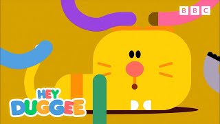 The Squirrels Love Enid The Cat The We Love Animals Badge Hey Duggee
