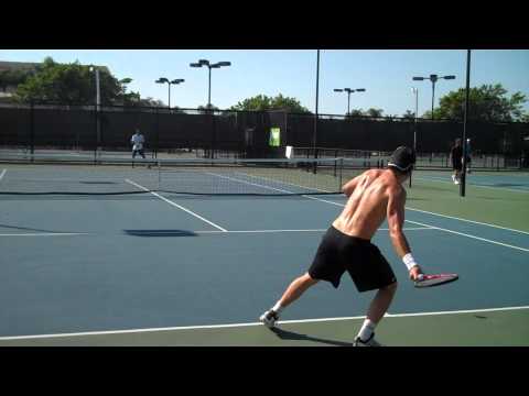 Tommy Haas Working Out With Nick Bollettieri wwwvidaloocom