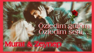 Murat Evgin - Özledim (Sözleri) | Murat & Zeynep ||Arka Sokaklar||