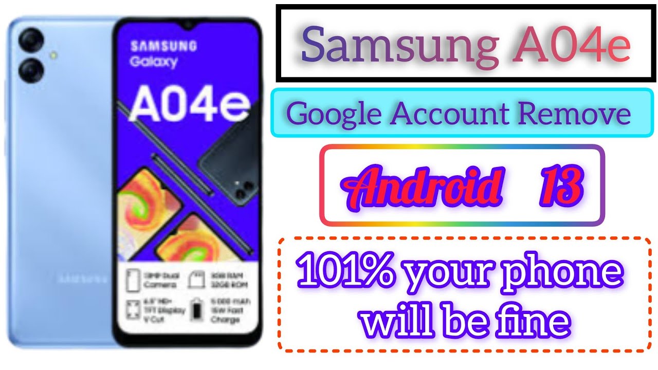 how to samsung a04e google account remove | samsung how to samsung a04e google account remove | samsung
