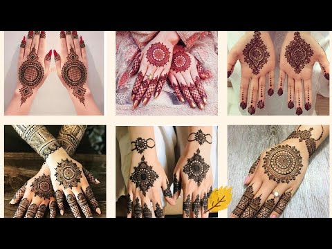 20 most beautiful and attractive tikki mehndi designs part 18