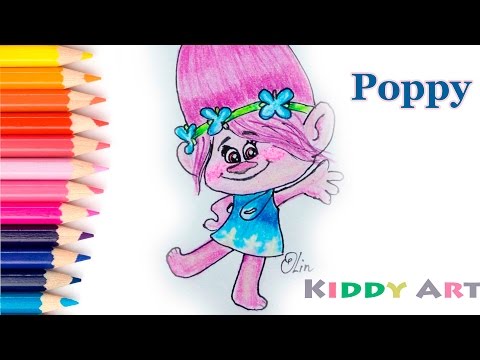 Тролли мультик нарисовать розочку Тролли мультик нарисовать розочку