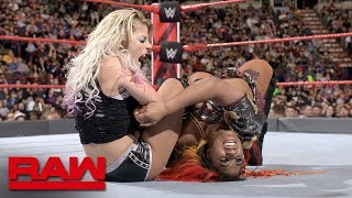 Ember Moon Vs. Alexa Bliss Raw, May 21, 2018