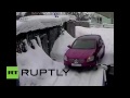 Russia: Watch as driver deliberately runs over woman several times