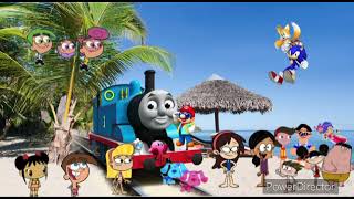 Thomas & His Special Friends Having Fun At The Beach