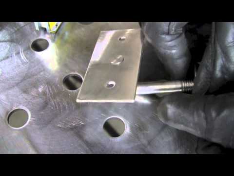 MAKING A CUSTOM STAINLESS STEEL PART USING A TIG WELDER AND PUNCH