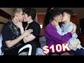 Last To Stop Kissing Wins $10,000 - GAY COUPLE CHALLENGE