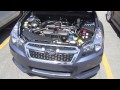 2013 SUBARU LEGACY 2.5i PREMIUM ENGINE INTERIOR REVIEW