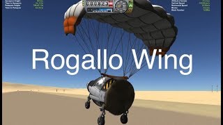 Landing Capsule Under An Inflatable Rogallo Wing