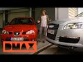 D MOTOR - Audi Q7 vs. Seat Ibiza Cupra