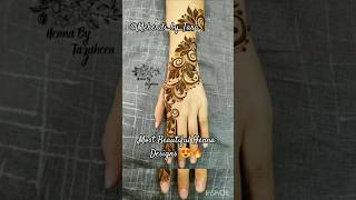 Most Beautiful Henna Designs Top Unique Elegant Stylish Simple Dubai Mehendi 2025