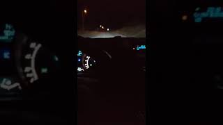 Araba Snapleri (Ford Tourneo Courier) - Gece Araç Sürüşü