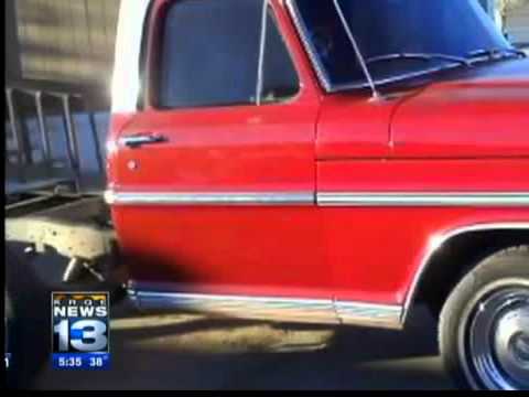 A prized 1969 Ford 100 Ranger pickup truck stolen from an Albuquerque 