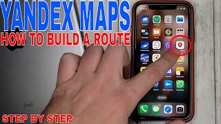 How To Build A Route In Yandex Maps