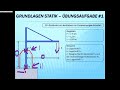 Technische Mechanik - Grundlagen Statik Übungsaufgabe Nr.1