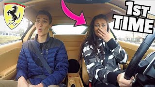 Girls React To Straight Piped Ferrari F430!! Girls React To Straight Piped Ferrari F430!!