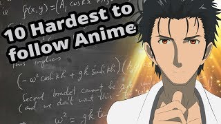 10 Anime That are Almost Too hard to follow