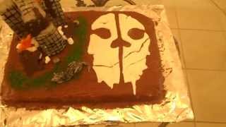 Call of Duty Ghosts Cake