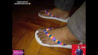 Tv Chinelo Colorido Giantess Crush