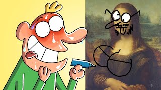 Drawing On Pictures In Real Life 😂 | Cartoon Box 371 | by Frame Order | Hilariou