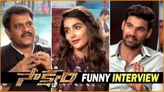 Saakshyam Movie Team Funny Interview || Bellamkonda Sai Sreenivas, Pooja Hegde, Sriwass