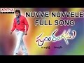 Nuvve Nuvvele Full Song II Poolarangadu Movie II Sunil, Isha Chawla