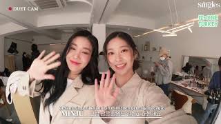 [Türkçe Altyazılı] Eunbi & Minju Singles VLOG