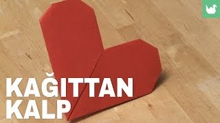Kolayca origami yapmayı öğrenin: kağıt kalp