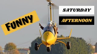 Gyrocopter - Autogiro Ela 07 - Funny Sunday Afternoon - November 2021