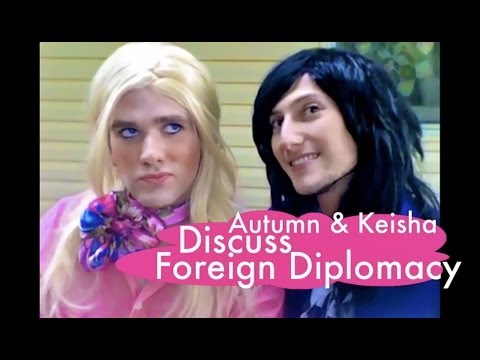 Keisha and Autumn Discuss Foreign Diplomacy
