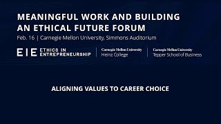 Aligning Values to Career Choice Panel Discussion