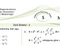 8.Sınıf Matematik Meb Kazanım Testleri-5 8.Sınıf Matematik Meb Kazanım Testleri-5