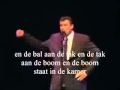 Sjaak Bral - de boom staat in de kamer (met songtekst)