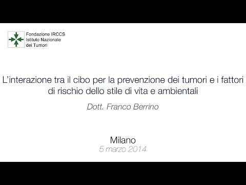 L'interazione tra il cibo per la prevenzione dei tumori...