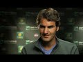 Roger Federer Talks About Tommy Haas Win