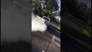 Ole ranger burnout/stuck in sandpit