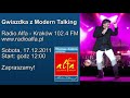 Gwiazdka z Modern Talking - 17.12.2011 - Radio Alfa