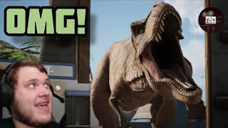 I React To Evolution Of T. Rex In Movie And Tv Size Comparison
